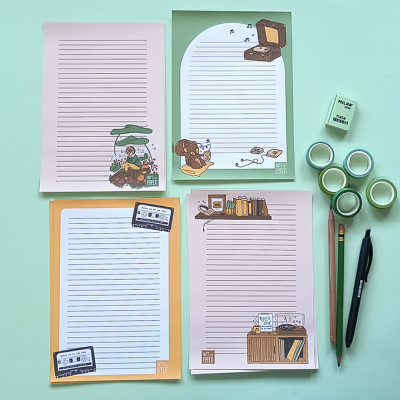 Papel de Carta A5 - The Sound of... ♫♪♫