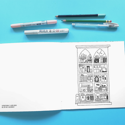 Livro de Colorir - I have no shelf Control I