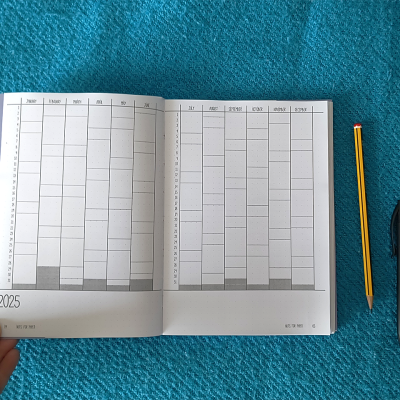 Agenda Semanal & Bullet Journal 2025 - A5 Agenda Semanal & Bullet Journal 2025 - A5