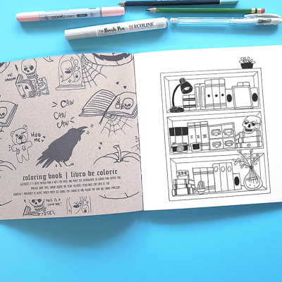 Livro de Colorir - I have no shelf Control I