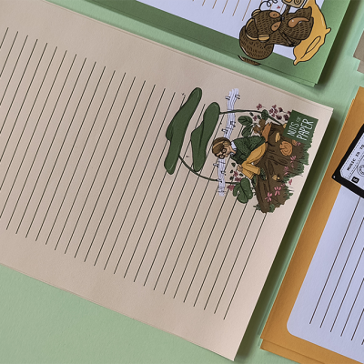 Papel de Carta A5 - The Sound of... ♫♪♫