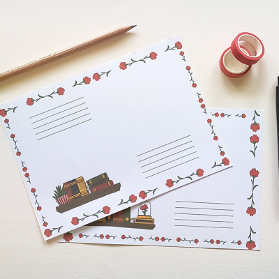 Etiquetas de Papel - Cravos