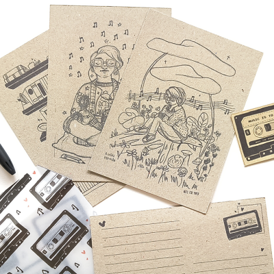 Postais kraft ♫♪♫