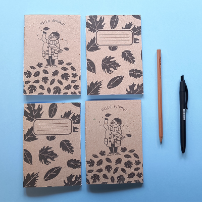 Leaves - Caderno de Bolso