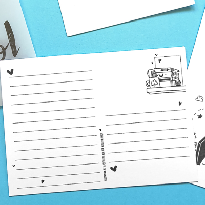 Pack 2 | 4 Postais - I have no shelf control