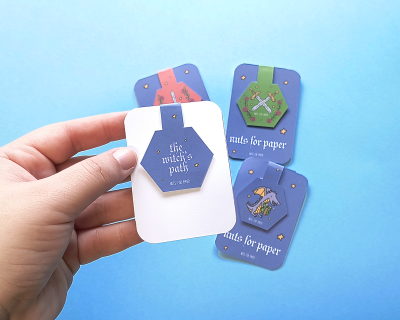 In the Realm of the Dragon - Marcadores de Livros Magnéticos