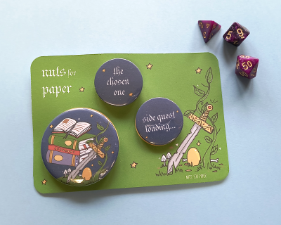 Conjunto Pins - In the Realm of the Dragon