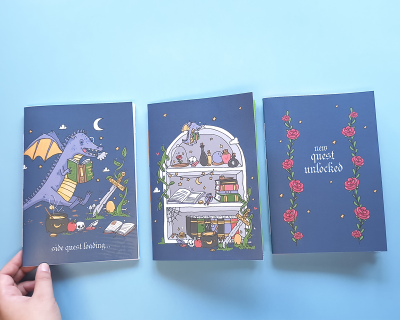 Caderno A5 - In the Realm of the Dragon