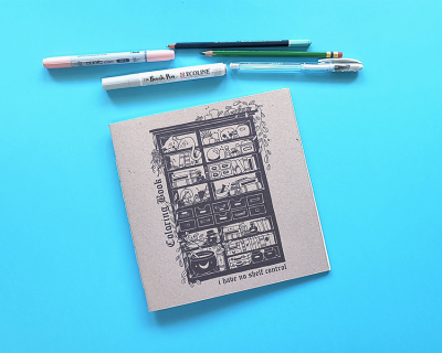 Livro de Colorir - I have no shelf Control I