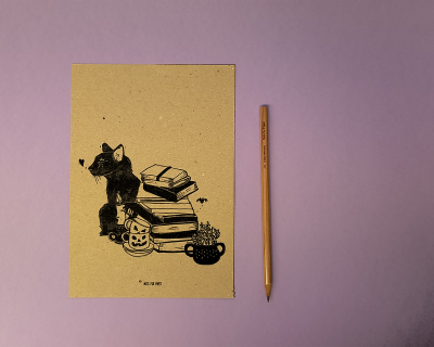 Go Away, I'm Reading - Prints A5