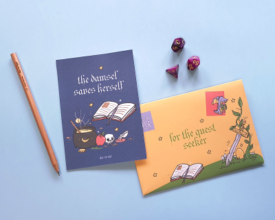 Postais - In the Realm of the Dragon - Conjunto de 8