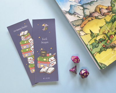 Marcadores de Livros - In the Realm of the Dragon