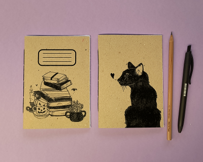 Go Away, I'm Reading - Caderno de Bolso