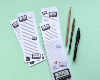 Folhas para Notas - Cassette