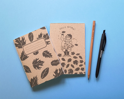 Leaves - Caderno de Bolso