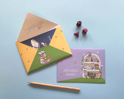 12 Postais - In the Realm of the Dragon