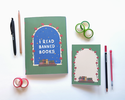 I Read Banned Books - Bullet Journal A5