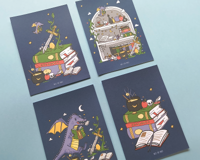 12 Postais - In the Realm of the Dragon