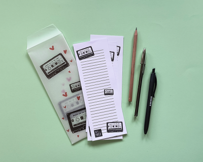 Folhas para Notas - Cassette