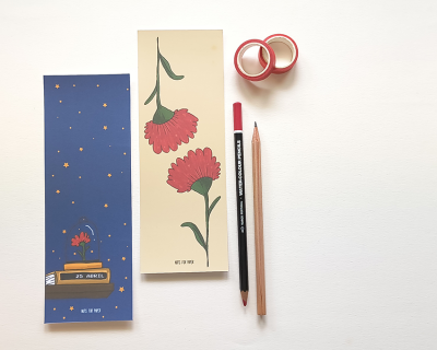 Marcadores de Livros - Cravos