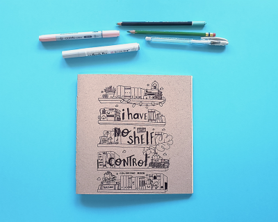 Livro de Colorir - I have no shelf Control II