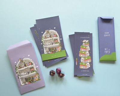 12 Marcadores Livros - In the Realm of the Dragon