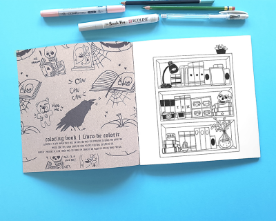 Livro de Colorir - I have no shelf Control I