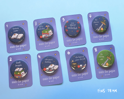 Pins 58mm - In the Realm of the Dragon