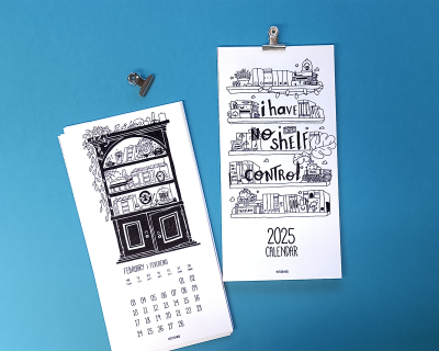 Calendário 2025 - I have no Shelf control