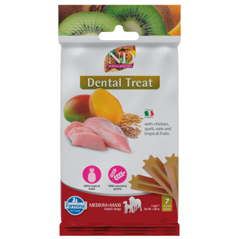 Farmina N&D Quinoa Medium/Maxi Dental Treat - Frango Farmina N&D Quinoa Medium/Maxi Dental Treat - Frango