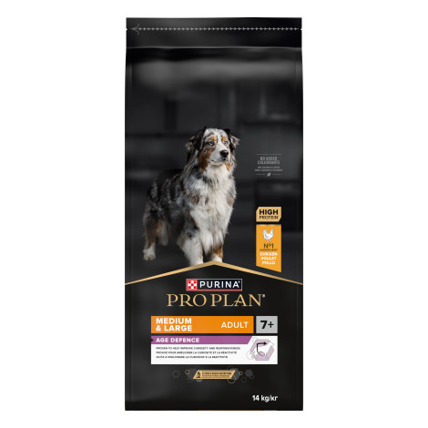 Purina Pro Plan Age Defence Medium & Large 7+ - Frango Purina Pro Plan Age Defence Medium & Large 7+ - Frango