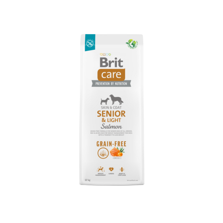 Brit Care Dog Grain-free Senior & Light Salmon Brit Care Dog Grain-free Senior & Light Salmon