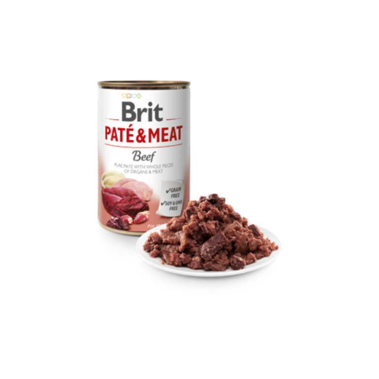 Brit Care Dog Paté & Meat Beef Wet (Lata) Brit Care Dog Paté & Meat Beef Wet (Lata)
