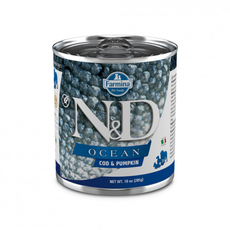 Farmina N&D Ocean - Bacalhau e abóbora Farmina N&D Ocean - Bacalhau e abóbora