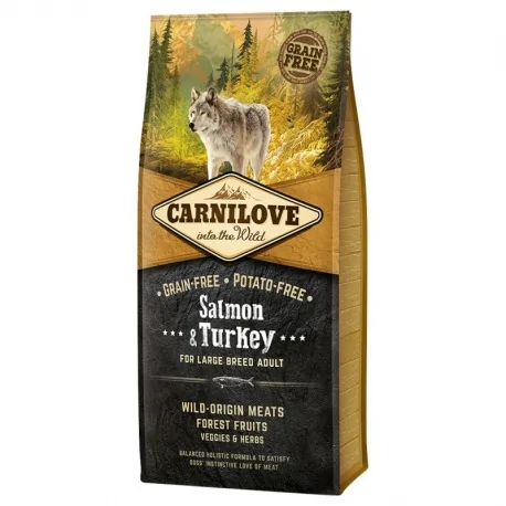 Carnilove Large Adult - Salmão & Peru Grain-Free Carnilove Large Adult - Salmão & Peru Grain-Free