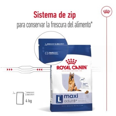 Royal Canin Maxi Adult 5+ Ração Seca Cão Senior Raças de Tamanho Grande