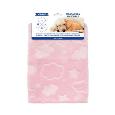 MANTA SKY ROSA 100X70Cm