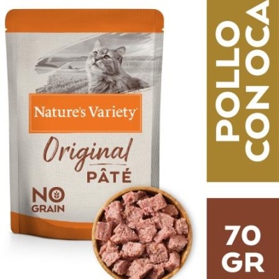 Nature's Variety Comida Húmida Original No Grain com Frango e Ganso