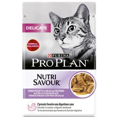 Purina Pro Plan Delicate NutriSavour Saqueta de Peru