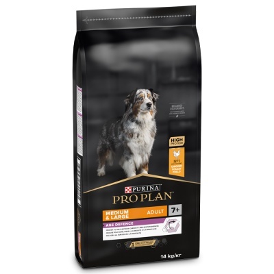 Purina Pro Plan Medium & Large Adult 7+ Age Defence com Frango