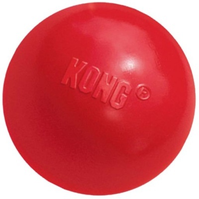KONG Classic Ball Bola Compacta Porta-snacks, Vermelho