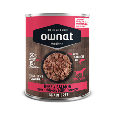 OWNAT WETLINE Beef and Salmon