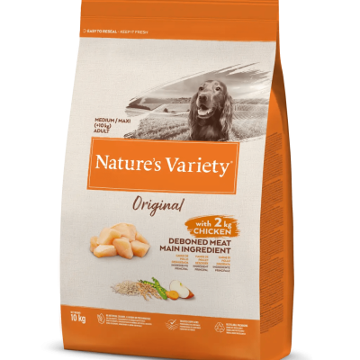 Nature's Variety Original Frango com arroz integral Medium/Maxi - Adult