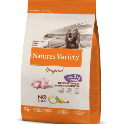 Nature's Variety Original No Grain Medium/Maxi com Peru