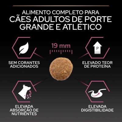 Purina Pro Plan Large Athletic Adult Sensitive Skin com Salmão