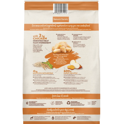 Nature's Variety Original Frango com arroz integral Medium/Maxi - Adult