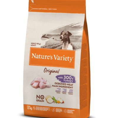 Nature's Variety Original No Grain Mini Adult com Peru