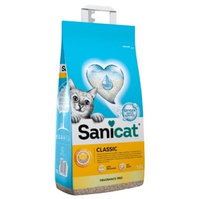 Sanicat Areia Absorvente Classic Sem Fragrância