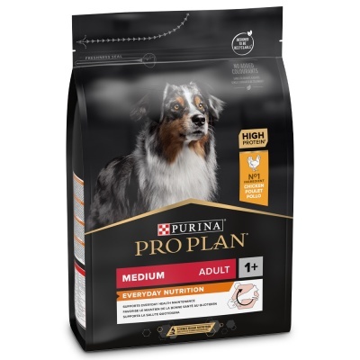 Purina Pro Plan Medium Adult Everyday Nutrition com Frango