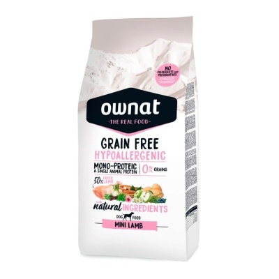 Ownat Grain Free Hypoallergenic mini Lamb
